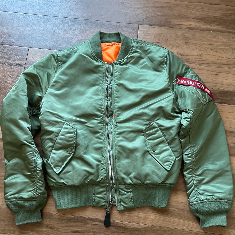 Alpha Industries MA-1 Bomber Jacket Slim Fit